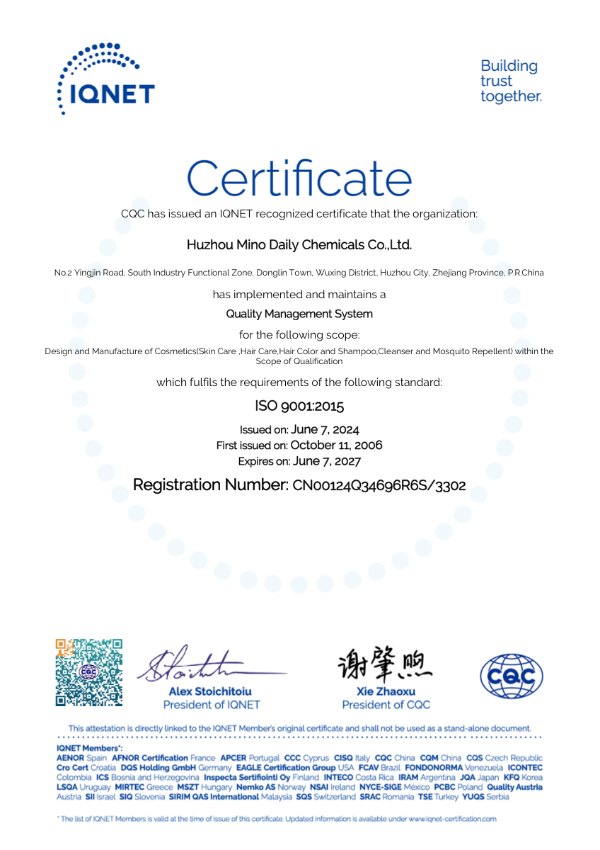 ISO 9001 IQNET